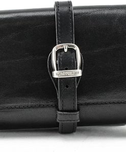 B00A2IOPII Tony Perotti Womens Italian Bull Leather Grande Jewelry Roll Travel Organizer