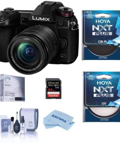 B08VSCN1R4 Panasonic Lumix G9 4K Mirrorless Camera with Lumix G Vario 12-60mm f/3.5-5.6 Lens, Bundle with Hoya Filter Kit