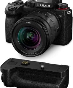 B08W2GRW3S Panasonic Lumix DC-S5 Mirrorless Digital Camera with Lumix S 20-60mm f/3.5-5.6 L-Mount Lens DMW-BGS5 Battery Grip