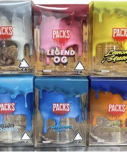 B08TPT4XPN NEW PAKS 3.5G SMELL PROOF AIRTIGHT JARS (GMO COOKIES, 10)