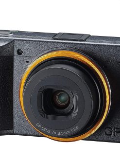 B08TGM54D2 Ricoh GR III Street Edition Metallic Gray APS-C Size Digital Camera with Large CMOS Sensor GR Lens (RENEWED)