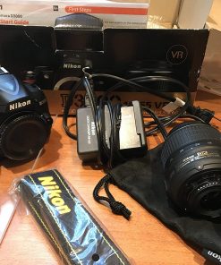 B002JSJYV2 Nikon D3000 10MP Digital SLR Camera with 18-55mm f/3.5-5.6G & 55-200 AF-S DX VR Nikkor Zoom Lenses